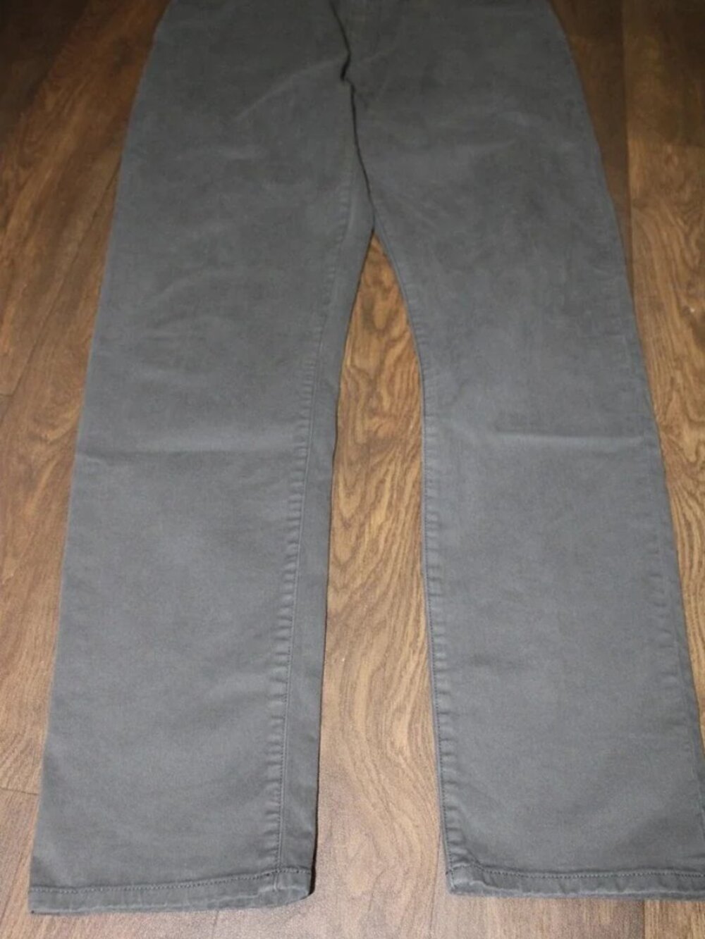 Pants Mens 34x32 Gray Tapered Fit Stretch 5 Chino Huckberry